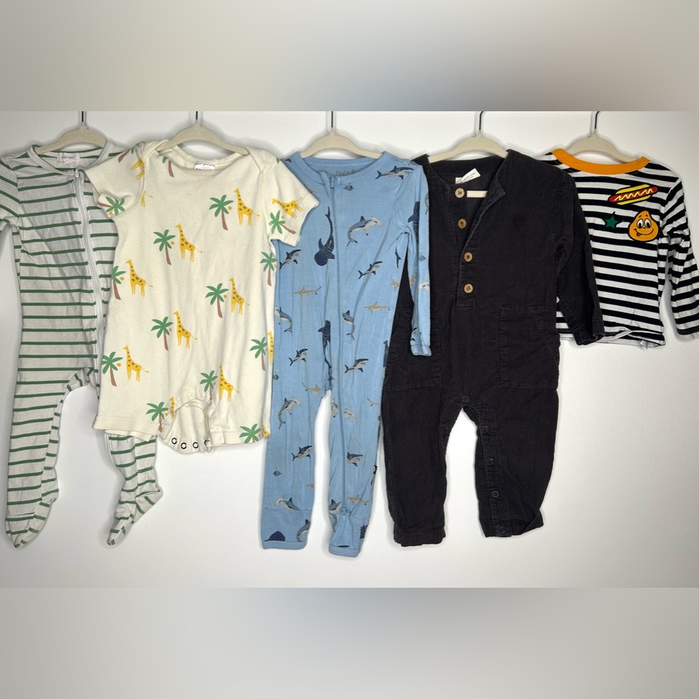 Bamboo Baby 9-12 & 12-18 Mo Lot| Kyte, Angel Dear, City Mouse, Hanna Andersson